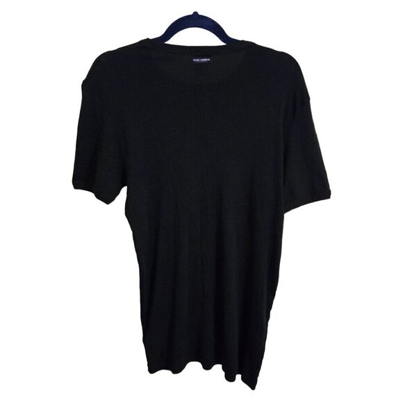 Dolce & Gabbana Genuine Black Italia T Shirt Size M - Picture 2 of 8